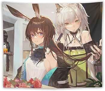 Amazon.co.jp: アークナイツ アーミヤ タペストリー 壁掛け 多機能